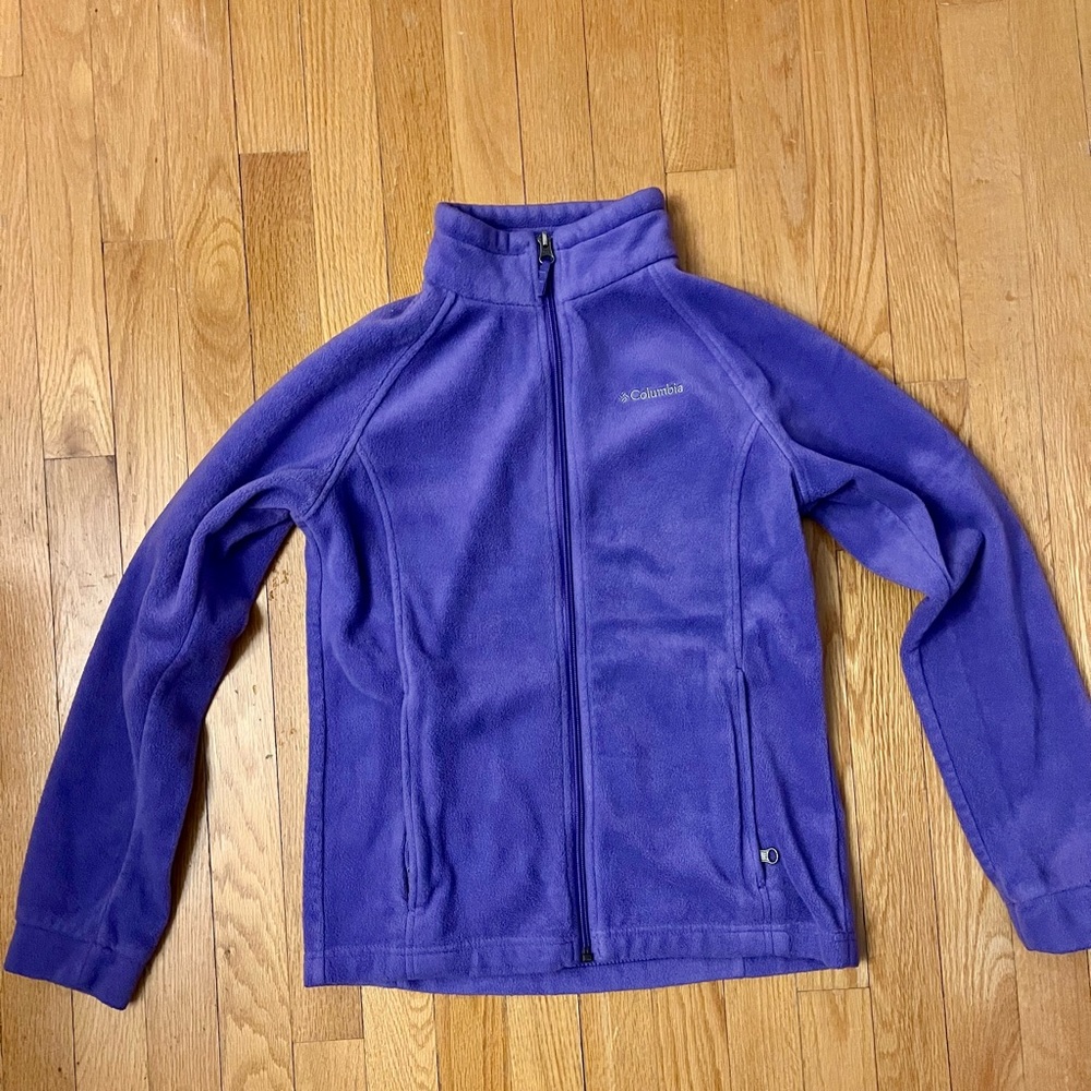 Columbia Violet Fleece Outerwear